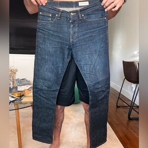 Gustin Men's Dark Blue Jeans